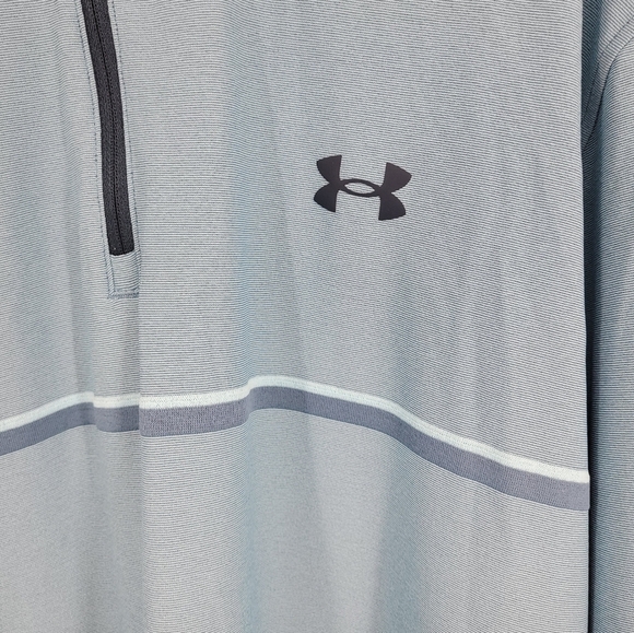 Under Armour UPF 30 Playoff 2.0 Long Sleeve 1/4 Zip Pullover Size 3XL - Picture 7 of 15